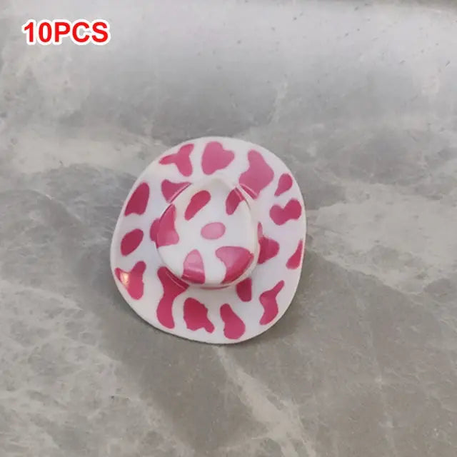 10Pcs Fashion Mini Cowboy Hats Bachelorette Party Favors