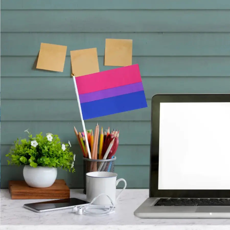 10PCS/Pack Gay Pride Flags Easy To Hold Mini Small Rainbow