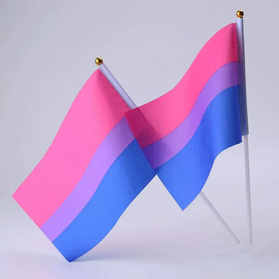 10PCS/Pack Gay Pride Flags Easy To Hold Mini Small Rainbow