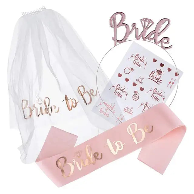 1Set Bachelorette Party Team Bride Plastic Drinking Cups
