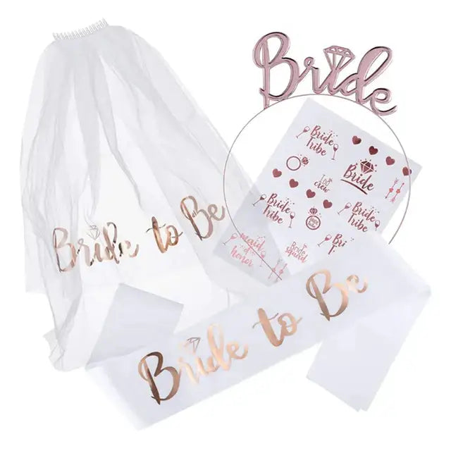 1Set Bachelorette Party Team Bride Plastic Drinking Cups