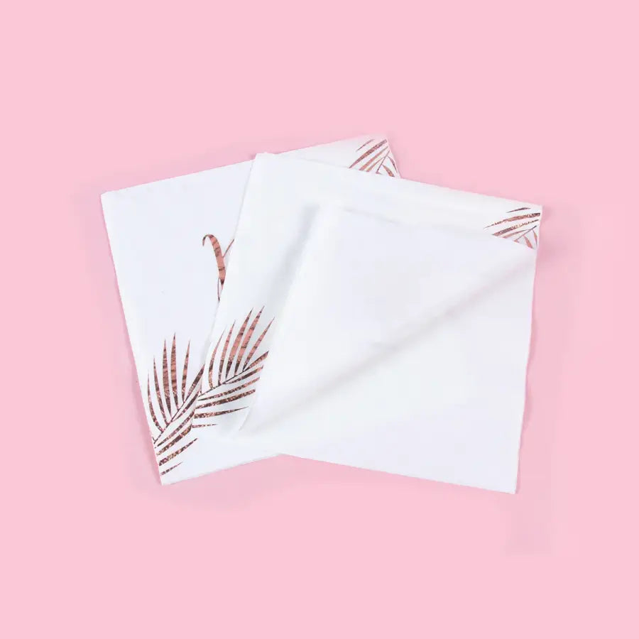20pcs Rose Gold Bride To Be Disposable Paper Napkin Wedding