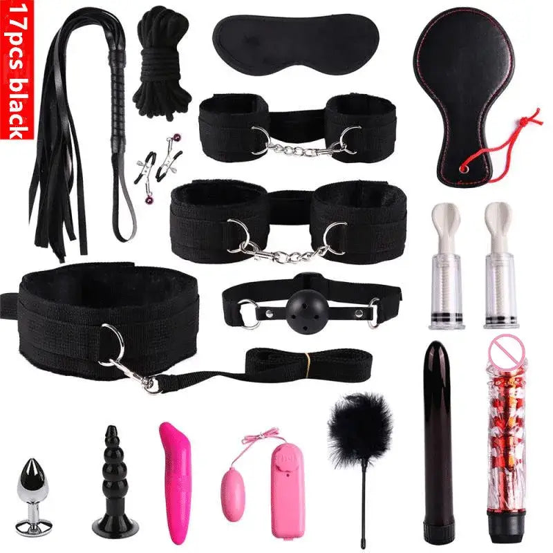 23 Pcs Bondage and Adult Games Set
