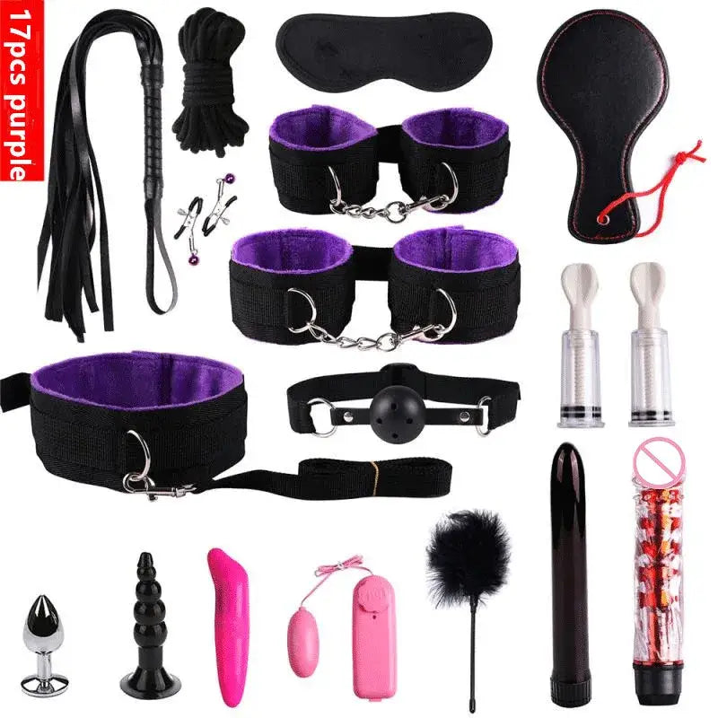 23 Pcs Bondage and Adult Games Set
