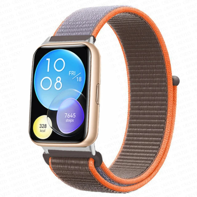 Nylon Loop Band For Huawei Watch Fit 2 Strap Smartwatch Accessories Replacement Wristband Correa Bracelet Huawei Watch fit2 New