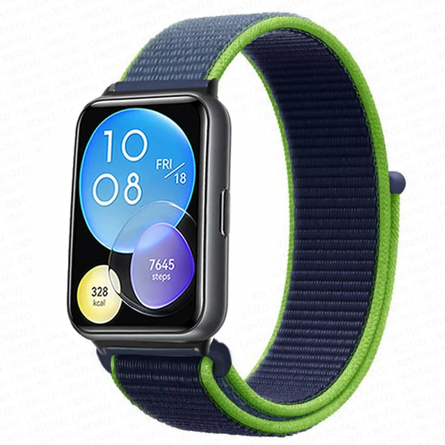 Nylon Loop Band For Huawei Watch Fit 2 Strap Smartwatch Accessories Replacement Wristband Correa Bracelet Huawei Watch fit2 New