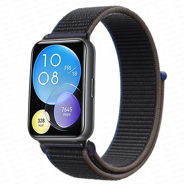 Nylon Loop Band For Huawei Watch Fit 2 Strap Smartwatch Accessories Replacement Wristband Correa Bracelet Huawei Watch fit2 New