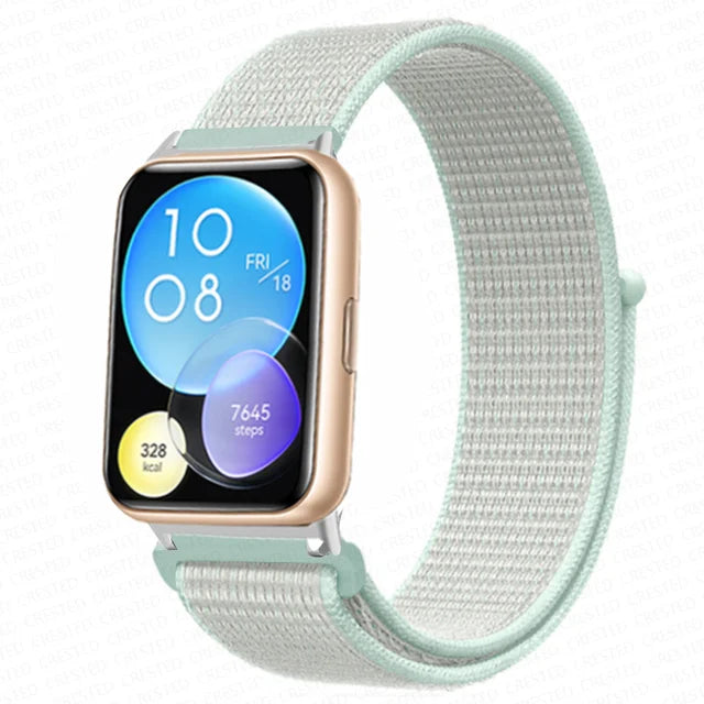 Nylon Loop Band For Huawei Watch Fit 2 Strap Smartwatch Accessories Replacement Wristband Correa Bracelet Huawei Watch fit2 New