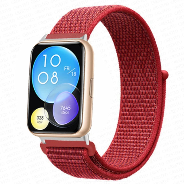 Nylon Loop Band For Huawei Watch Fit 2 Strap Smartwatch Accessories Replacement Wristband Correa Bracelet Huawei Watch fit2 New