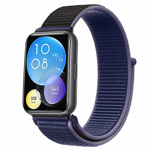 Nylon Loop Band For Huawei Watch Fit 2 Strap Smartwatch Accessories Replacement Wristband Correa Bracelet Huawei Watch fit2 New