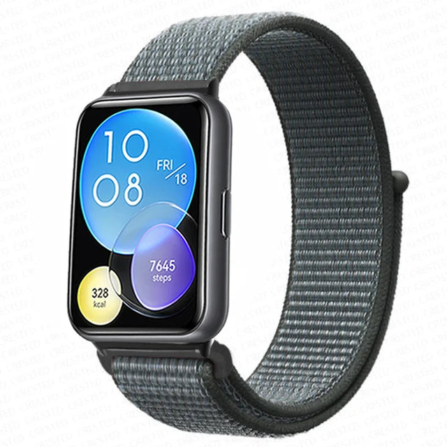 Nylon Loop Band For Huawei Watch Fit 2 Strap Smartwatch Accessories Replacement Wristband Correa Bracelet Huawei Watch fit2 New