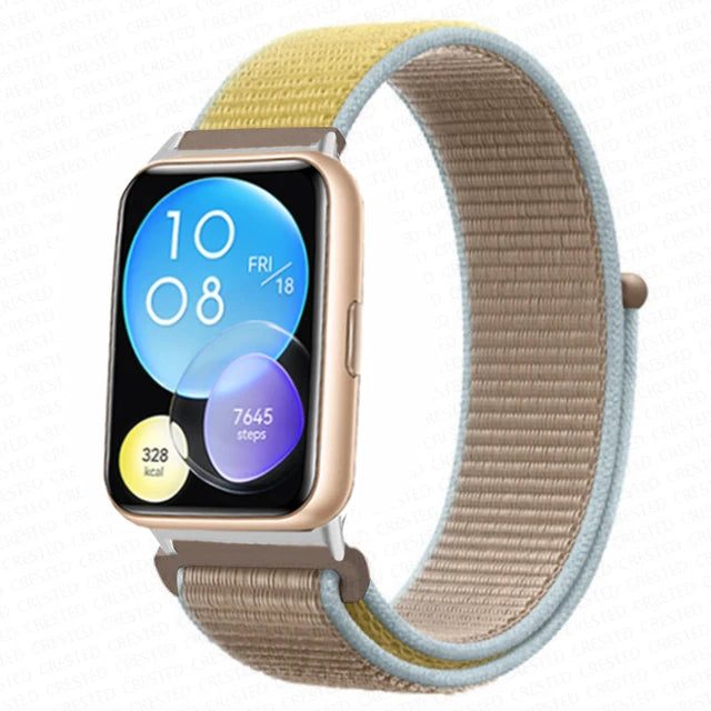 Nylon Loop Band For Huawei Watch Fit 2 Strap Smartwatch Accessories Replacement Wristband Correa Bracelet Huawei Watch fit2 New