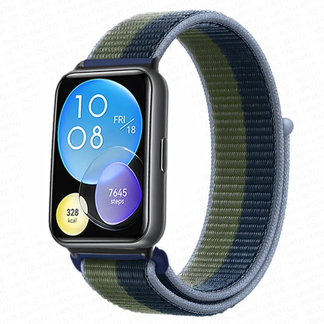 Nylon Loop Band For Huawei Watch Fit 2 Strap Smartwatch Accessories Replacement Wristband Correa Bracelet Huawei Watch fit2 New