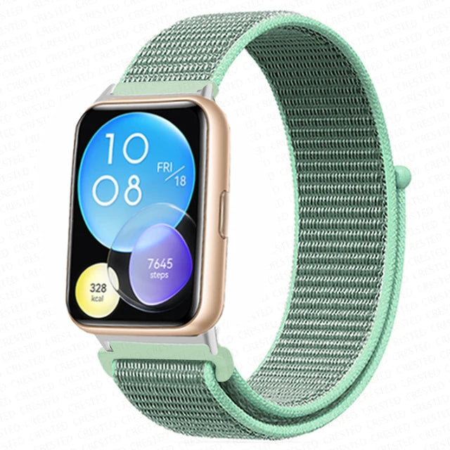 Nylon Loop Band For Huawei Watch Fit 2 Strap Smartwatch Accessories Replacement Wristband Correa Bracelet Huawei Watch fit2 New