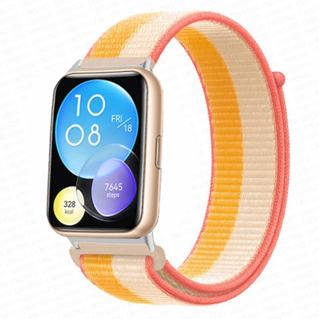 Nylon Loop Band For Huawei Watch Fit 2 Strap Smartwatch Accessories Replacement Wristband Correa Bracelet Huawei Watch fit2 New
