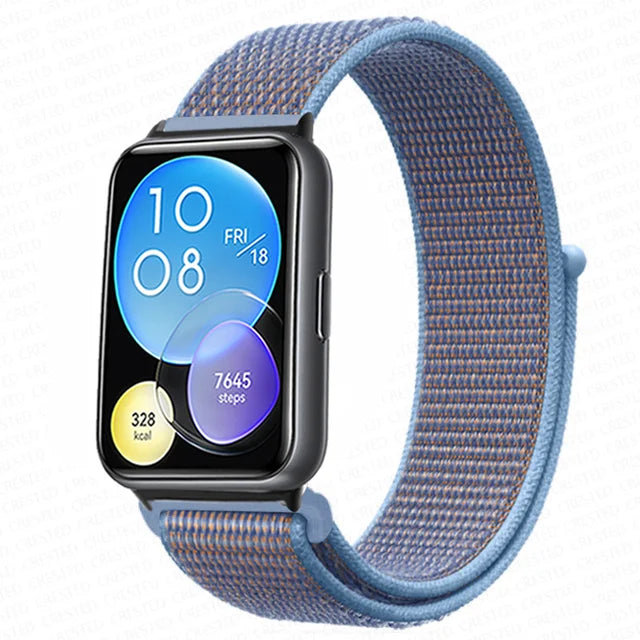 Nylon Loop Band For Huawei Watch Fit 2 Strap Smartwatch Accessories Replacement Wristband Correa Bracelet Huawei Watch fit2 New