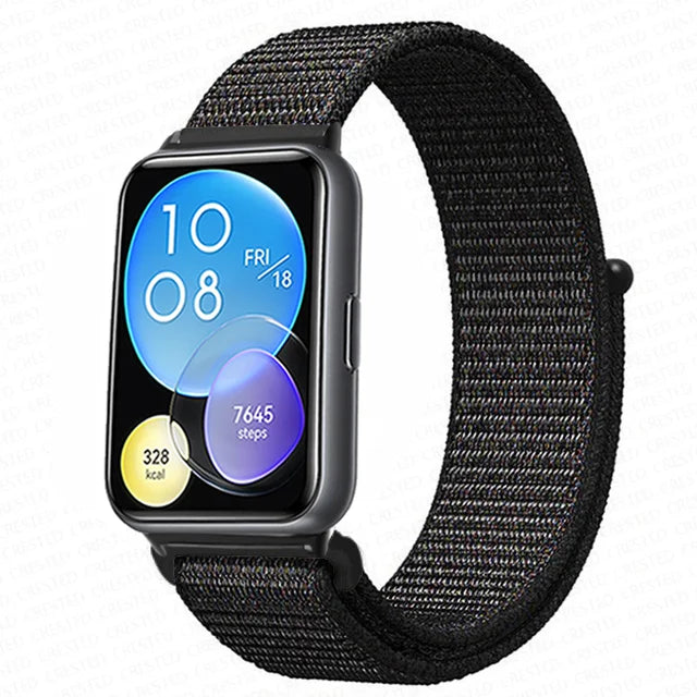 Nylon Loop Band For Huawei Watch Fit 2 Strap Smartwatch Accessories Replacement Wristband Correa Bracelet Huawei Watch fit2 New