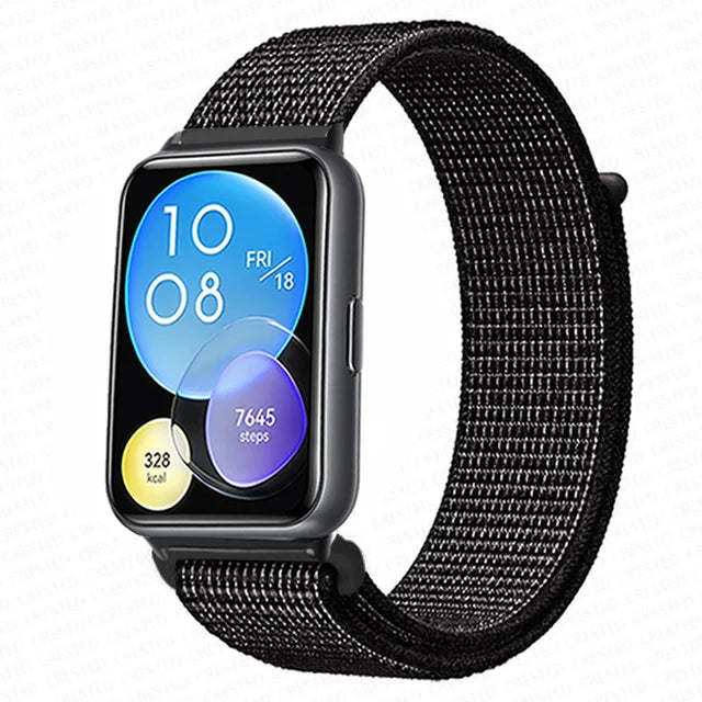 Nylon Loop Band For Huawei Watch Fit 2 Strap Smartwatch Accessories Replacement Wristband Correa Bracelet Huawei Watch fit2 New
