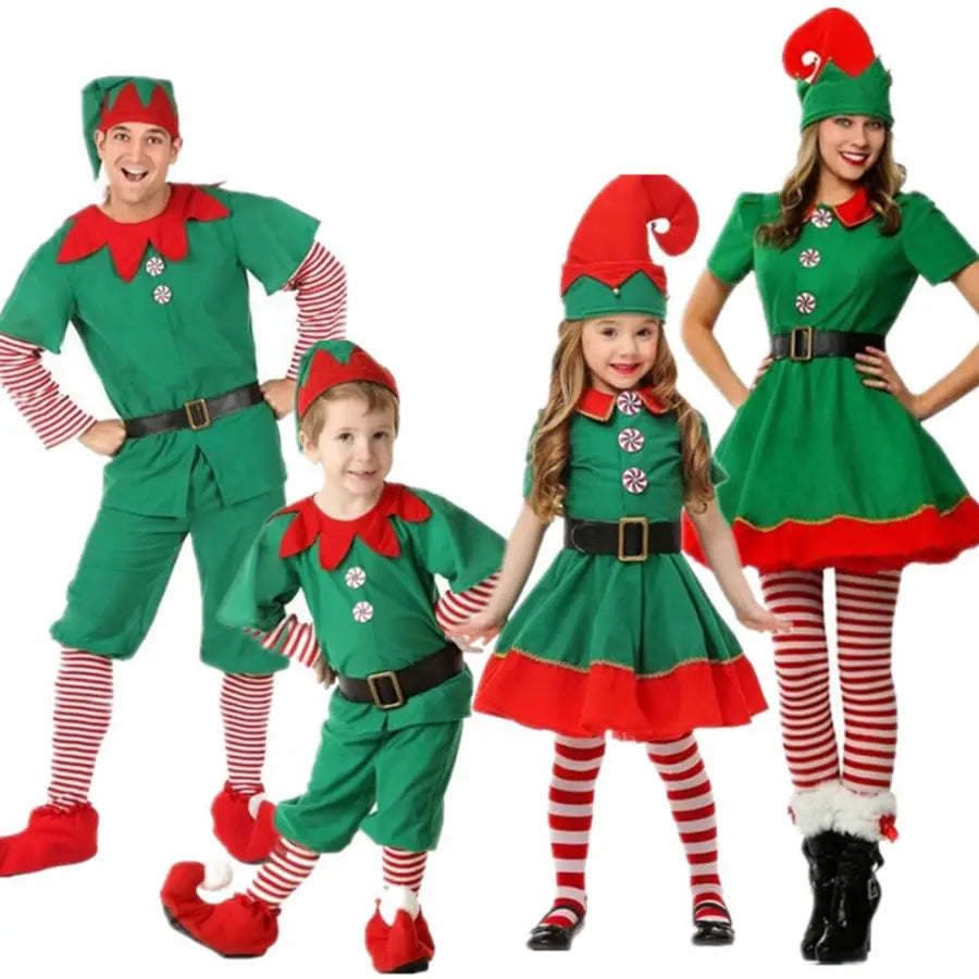 Adult Little Elf Cute Costume Christmas