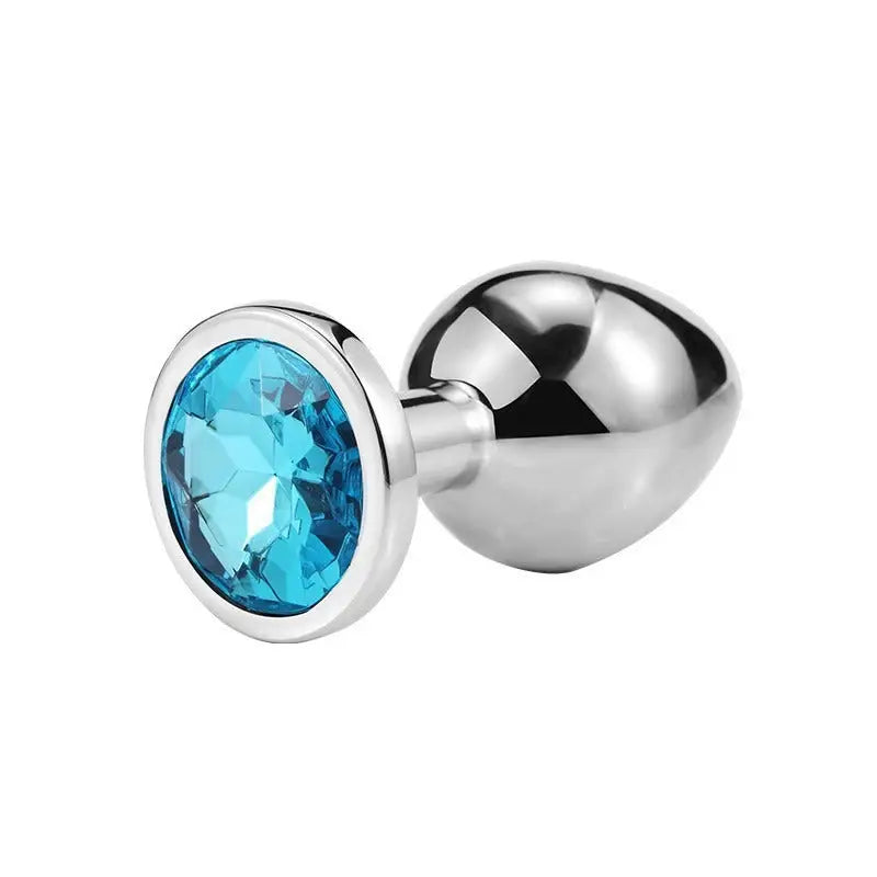Adult Sex Toy SM Metal Anal Plug For Men And Women - Light