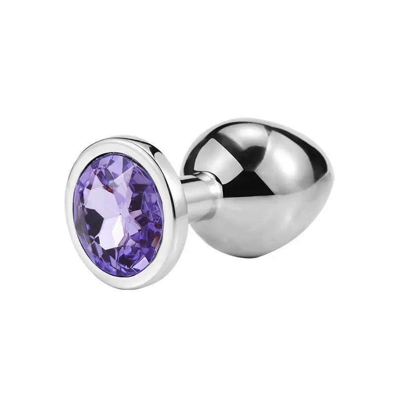 Adult Sex Toy SM Metal Anal Plug For Men And Women - Light