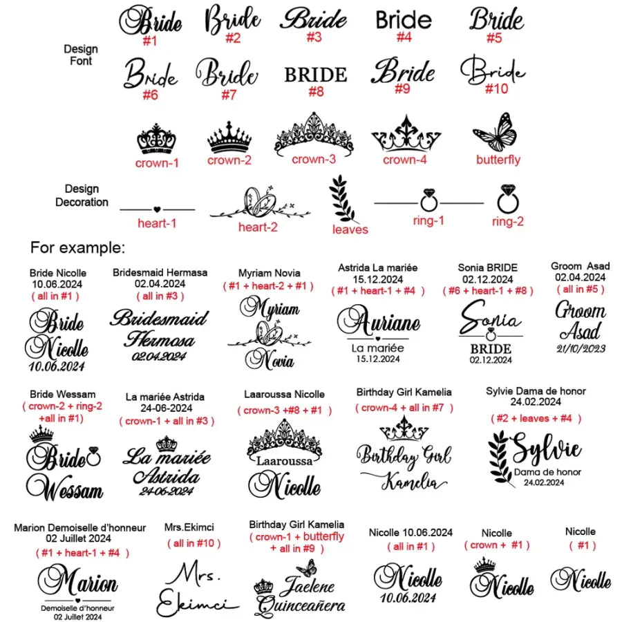 Customized Name Date Wedding Bathrobe Faux Silk Bridal Robe