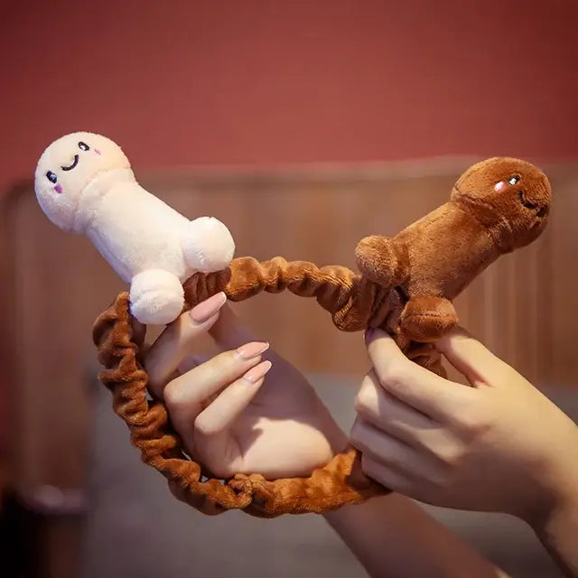 Cute Penis Plush Toy Headband - free size / headband
