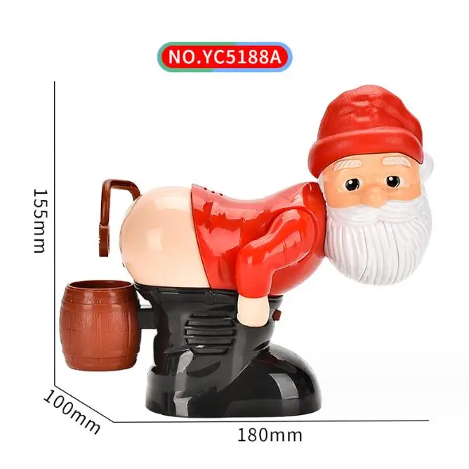 Electric Santa Claus Bubbles Machine Blowing Bubbles -