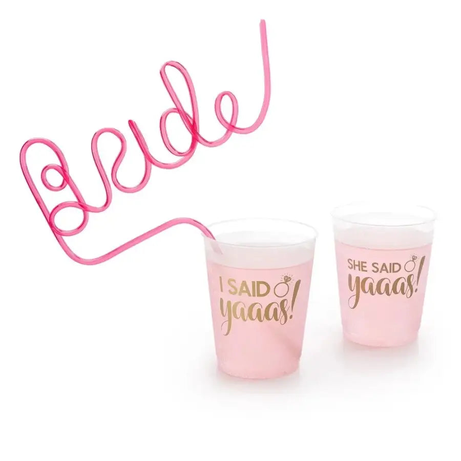Hen Party Straws Bachelorette Party Favors Bride Straw