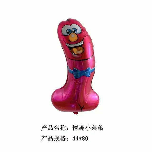 Huge Penis Shape Foil Balloon Bachelorette Party Decoration