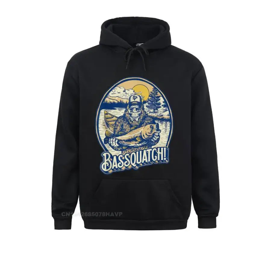 New Bassquatch! Bass Fisherman Sasquatch Funny Bigfoot