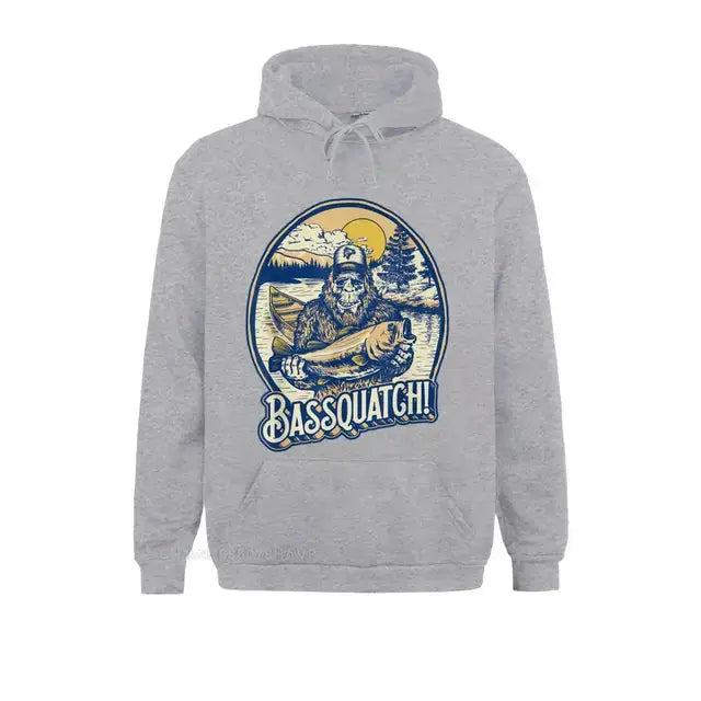 New Bassquatch! Bass Fisherman Sasquatch Funny Bigfoot