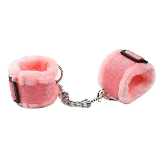 Pink Cuffs Plush Handcuffs