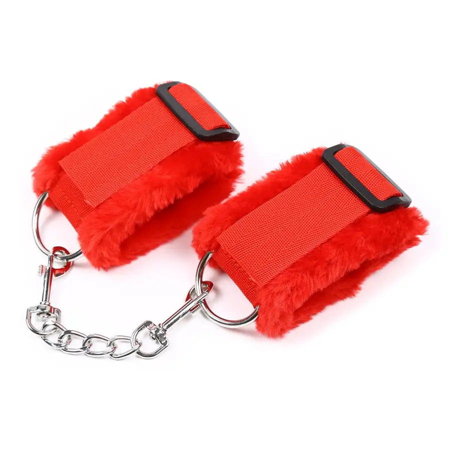 Pink Cuffs Plush Handcuffs