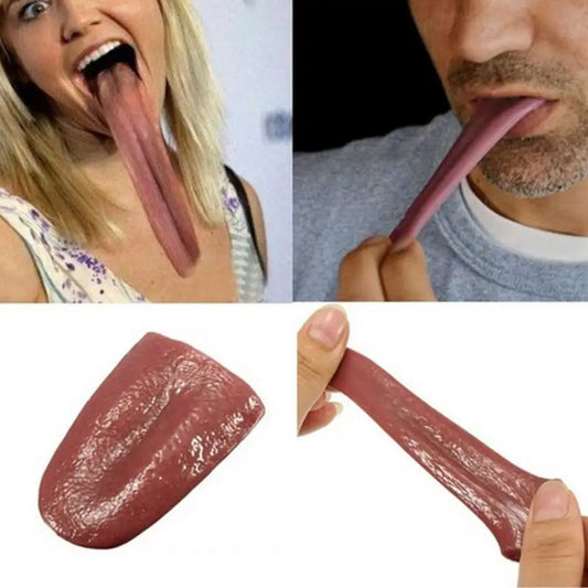 Realistic Fake Tongue Prank Stretchable Prop
