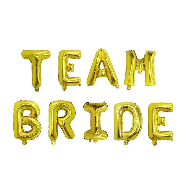 Rose Gold Bride To Be Letter Foil Balloon Wedding Bridal