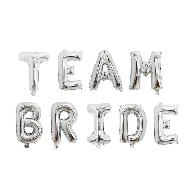 Rose Gold Bride To Be Letter Foil Balloon Wedding Bridal