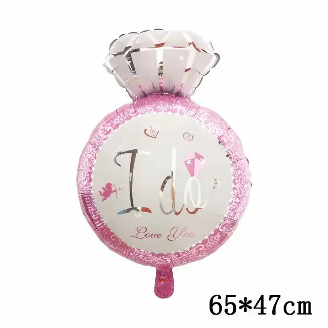 Rose Gold Bride To Be Letter Foil Balloon Wedding Bridal