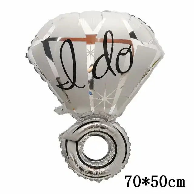 Rose Gold Bride To Be Letter Foil Balloon Wedding Bridal