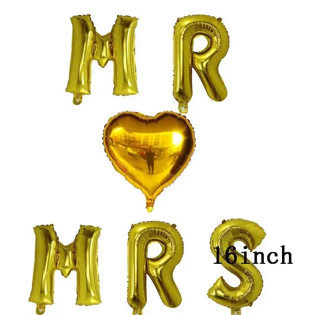 Rose Gold Bride To Be Letter Foil Balloon Wedding Bridal