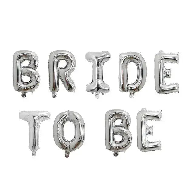 Rose Gold Bride To Be Letter Foil Balloon Wedding Bridal