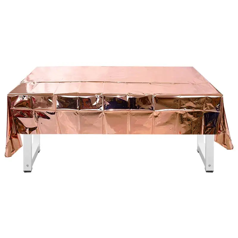 Rose Gold Party Disposable Tableware Set Paper Plate Cup