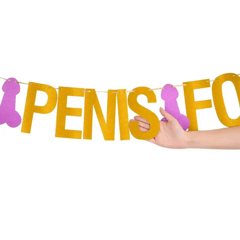 SAME PENIS FOREVER Banner Hen Party Garland Bachelorette