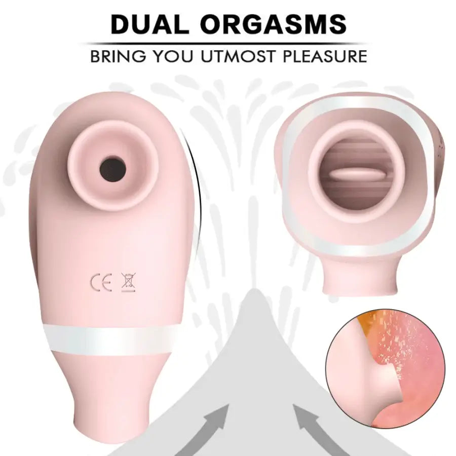 Vagina Sucking and Licking Vibrator for Women 7 Speeds