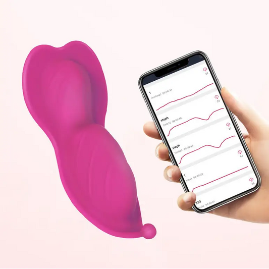 Wave Of Flowers Wireless Remote Control Vibrator with APP