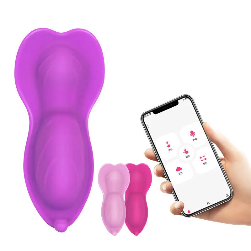 Wave Of Flowers Wireless Remote Control Vibrator with APP -