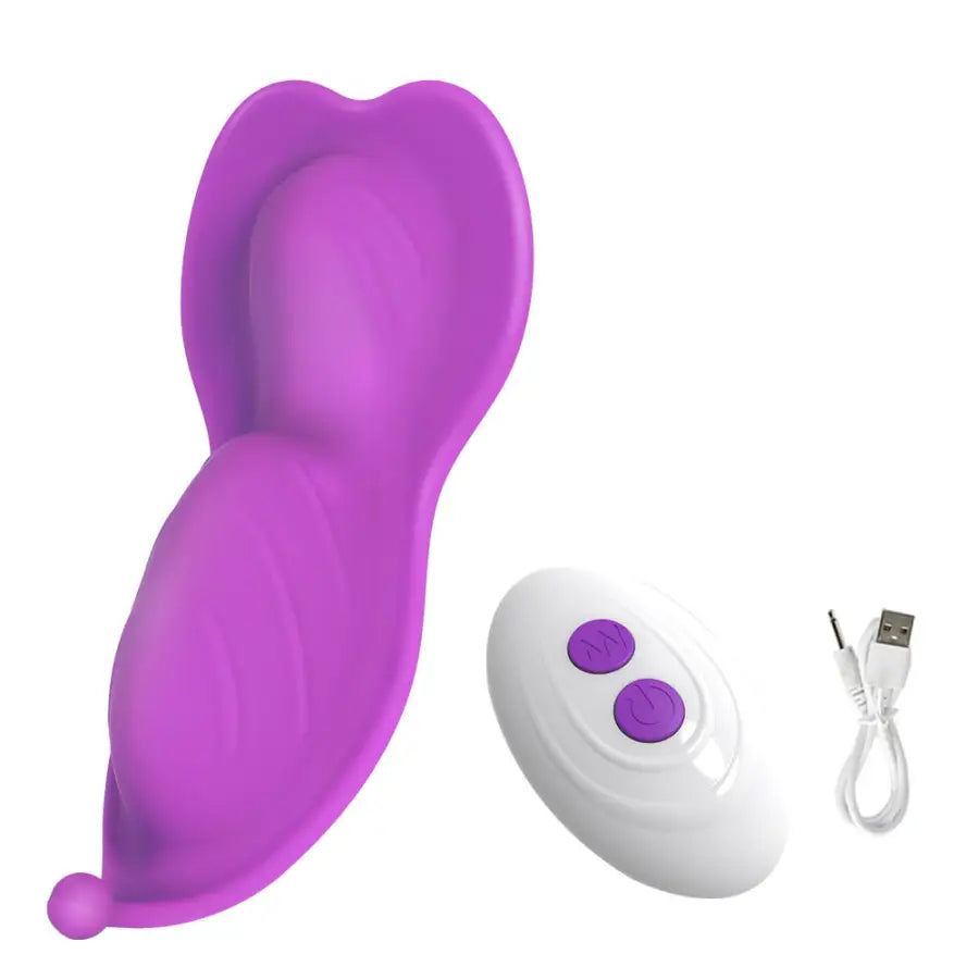 Wave Of Flowers Wireless Remote Control Vibrator with APP -