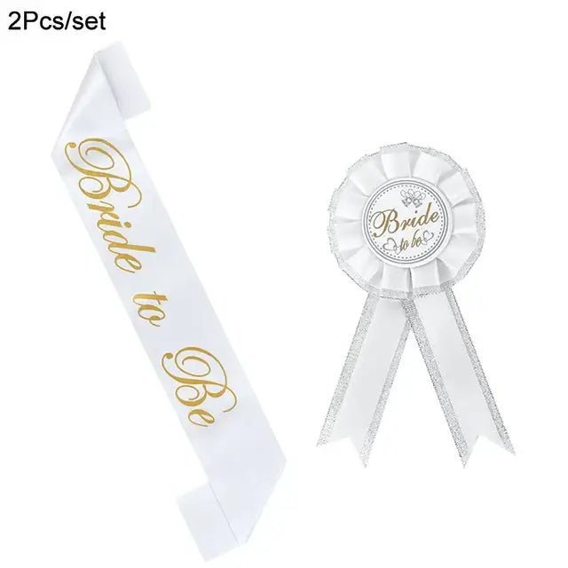 Wedding Decoration Bridal Shower Veil Team Bride
