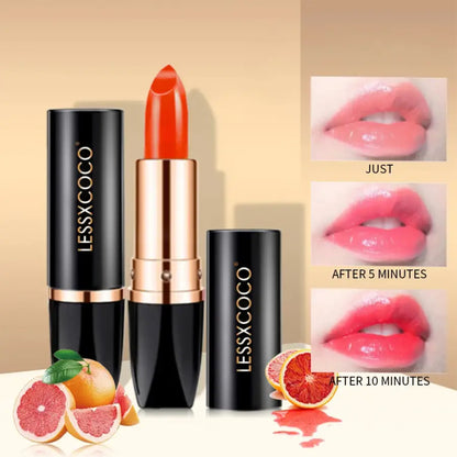 3pcs Temperature Color Change Lipstick |Lasting Moisturizing