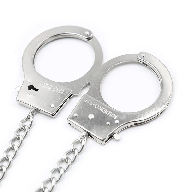 11322347757_340828440.jpg Metal Bondage Handcuffs with Anal Plug – Adjustable